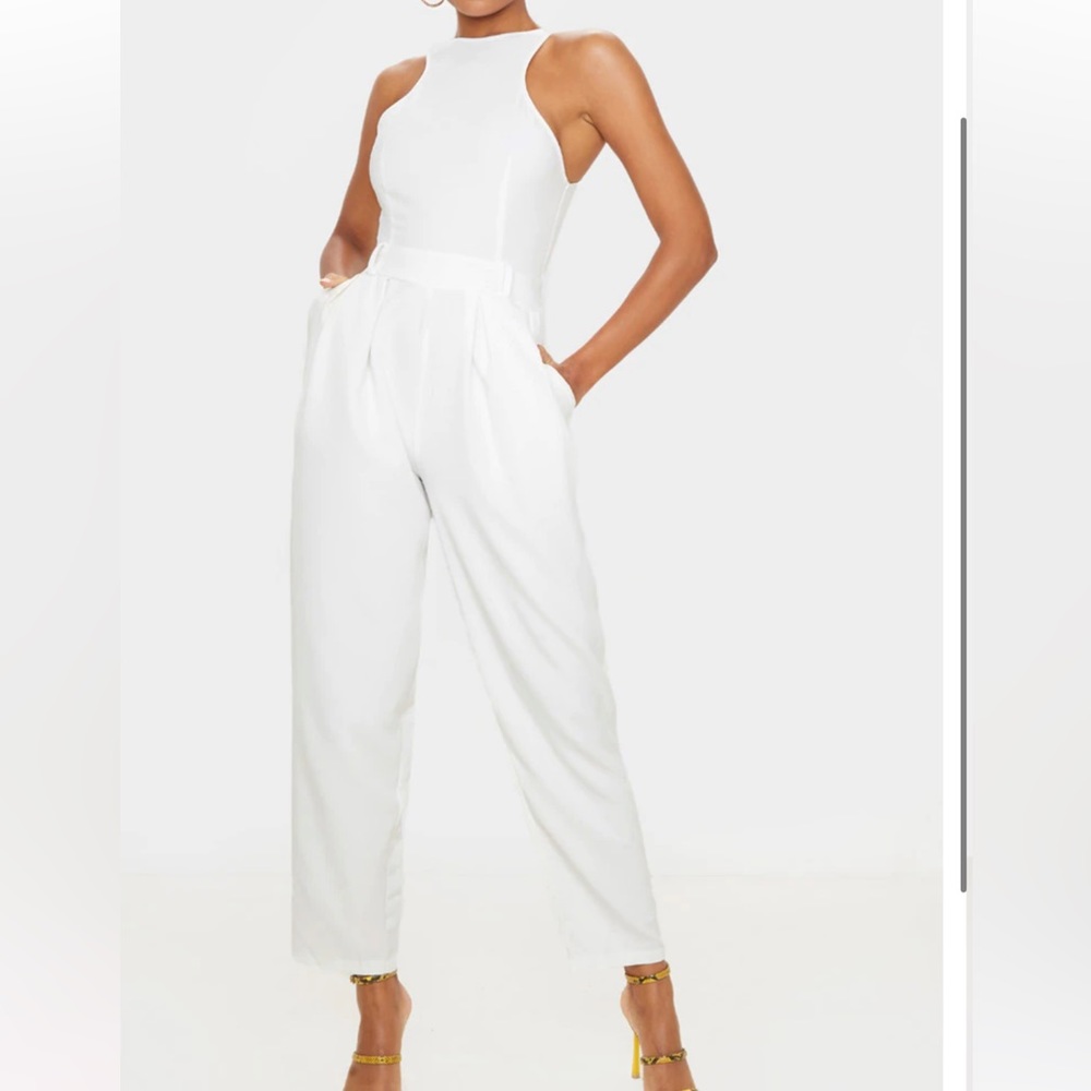 PLT White Jumpsuit